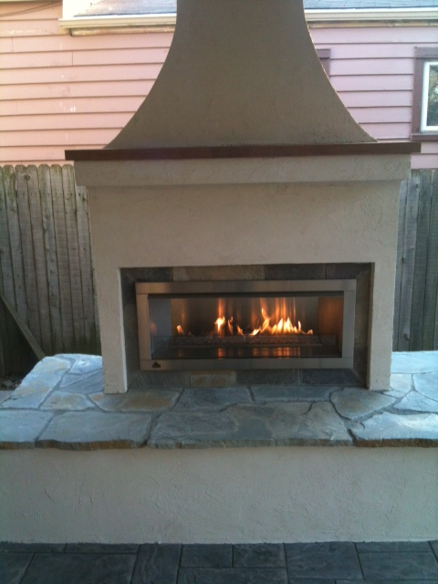 Hadco Services linear fireplace