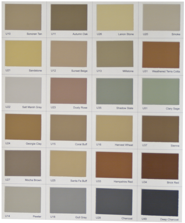 Butterfield Color Chart